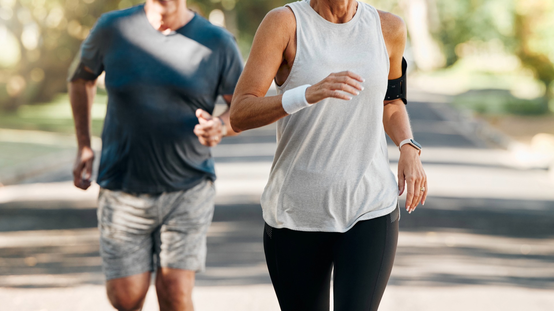 people running
